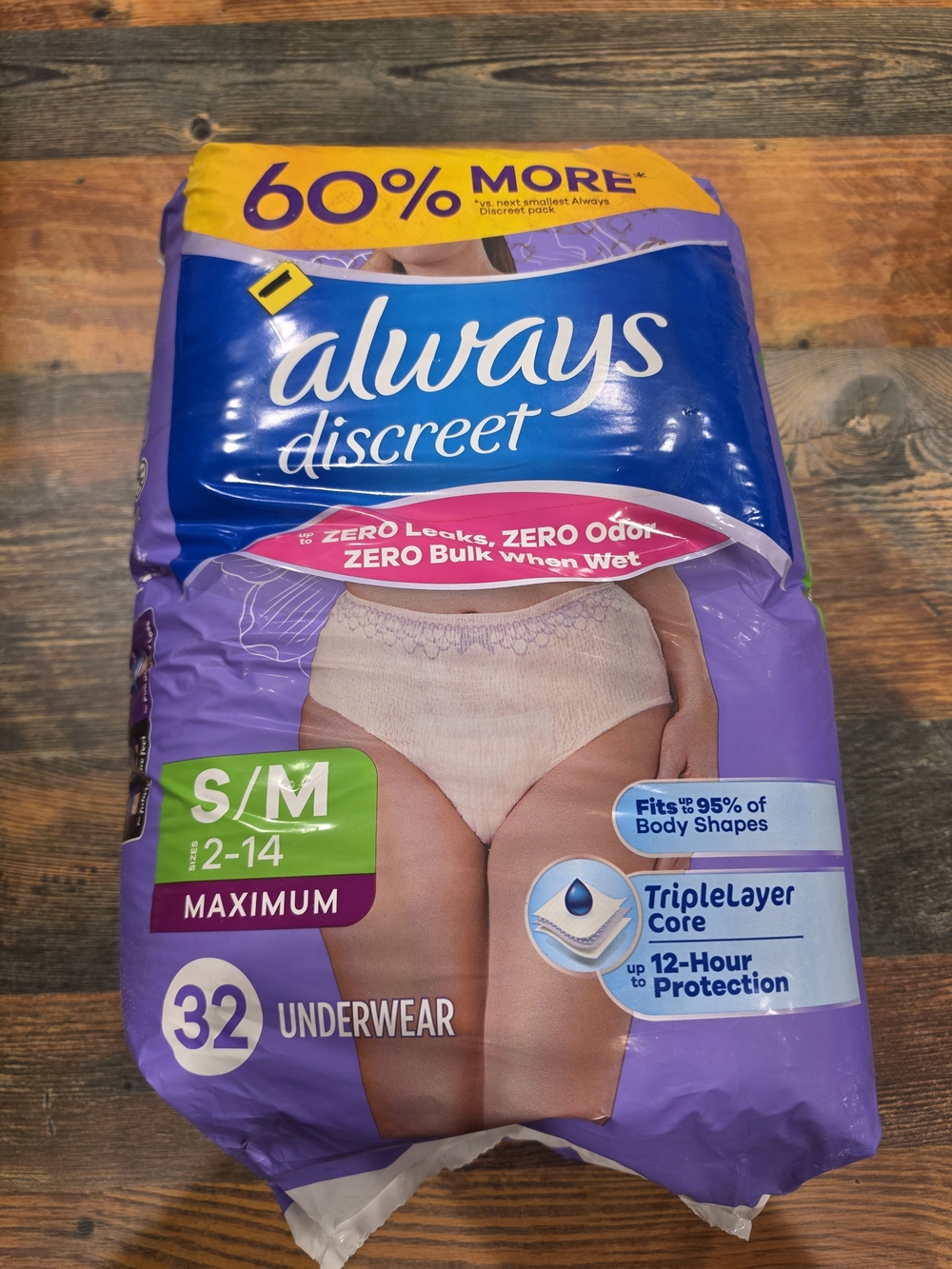 S/M Women Disposable Briefs